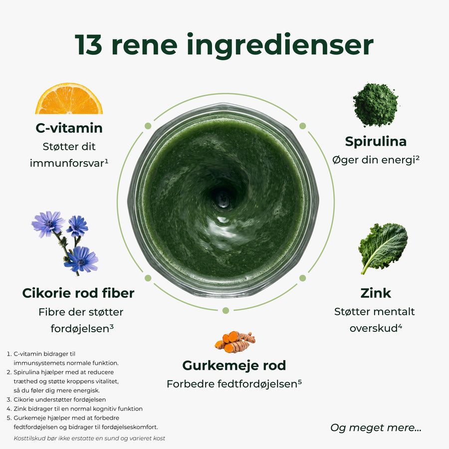 Kaufe 3, erhalte 4 Greens + kostenlosen Mixer - billede 3