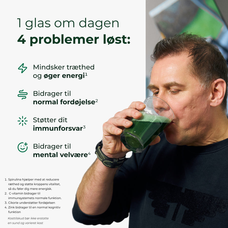 Kaufe 3, erhalte 4 Greens + kostenlosen Mixer - billede 2