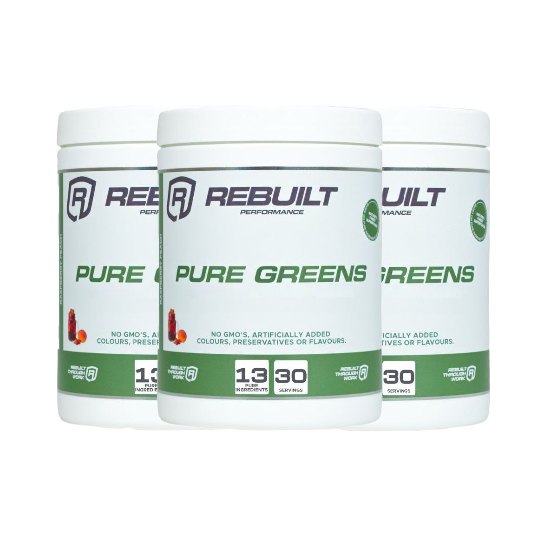 3 stk Pure Greens - 90 Portioner