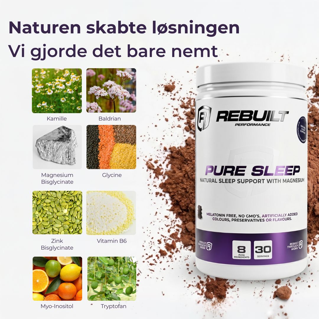 Pure Sleep – søvnkosttilskud med magnesium