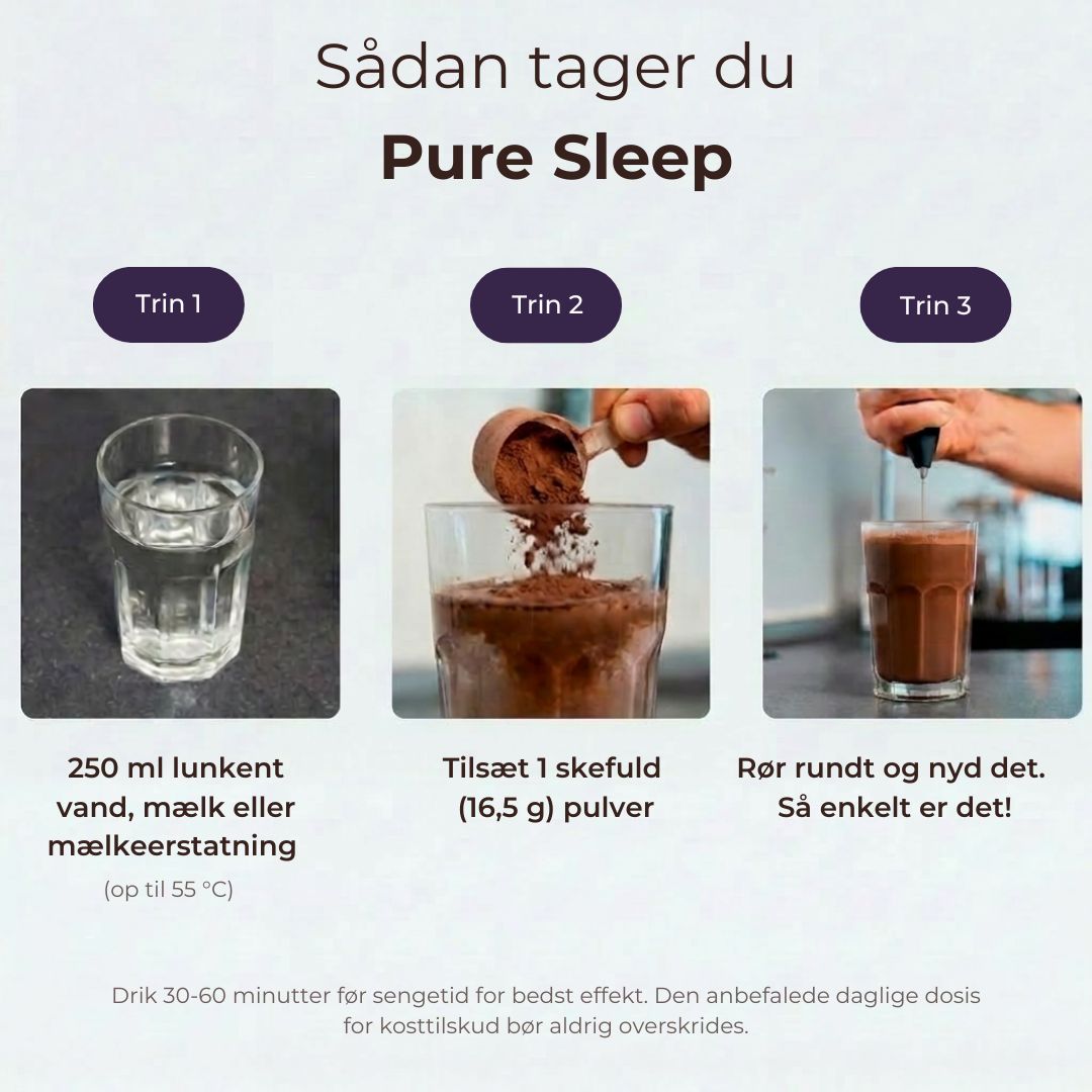 Pure Sleep – søvnkosttilskud med magnesium